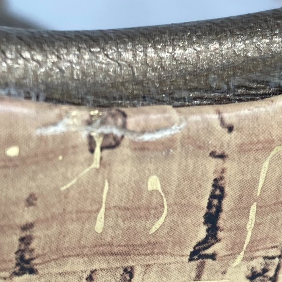 Croft & Barrow Metallic Margie Cork Slide Wedge Sandals - Picture 9 of 12